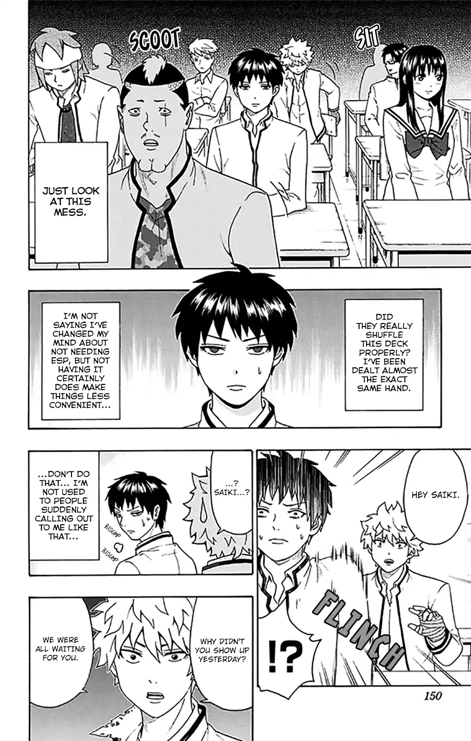 Saiki Kusuo no Sainan Chapter 280 page 8 - Chapter 280: The RePSIval of Saiki Kusuo (First Half)