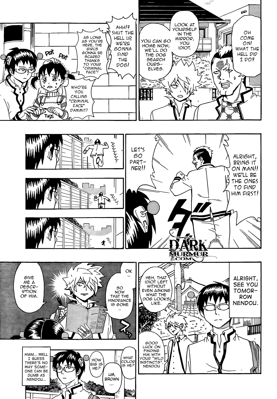 Saiki Kusuo no Sainan Chapter 4 page 7 - Chapter 4: Three Men, a Little Girl, a Policeman and a Dog