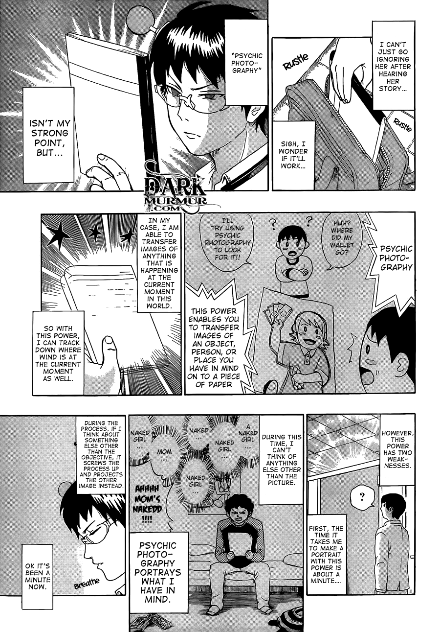Saiki Kusuo no Sainan Chapter 4 page 9 - Chapter 4: Three Men, a Little Girl, a Policeman and a Dog