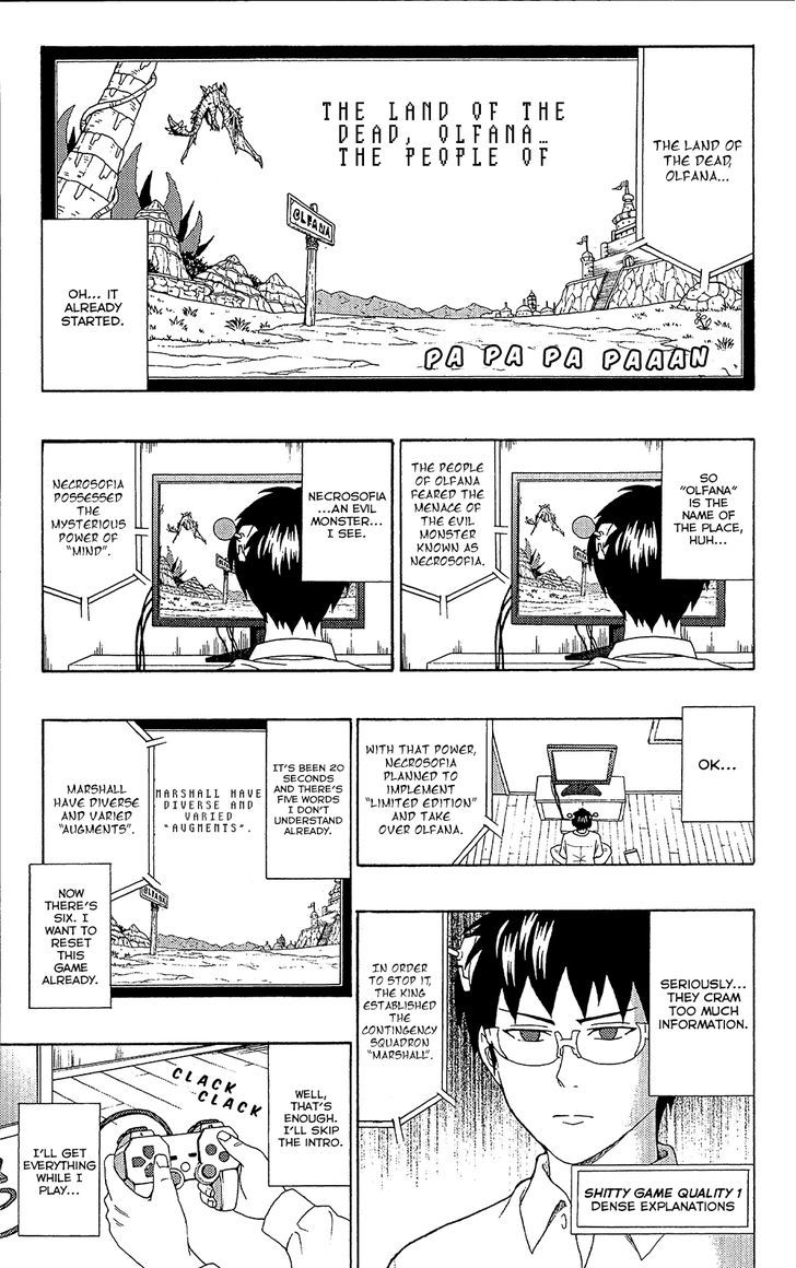 Saiki Kusuo no Sainan Chapter 50 page 6 - Chapter 50 : Latest Shitty Game ReleaPSI! Olfana's Story