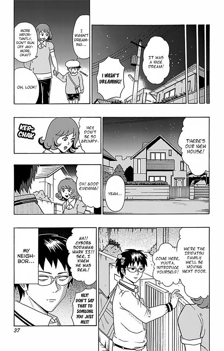 Saiki Kusuo no Sainan Chapter 53 page 16 - Chapter 53 : Fly! PSIborg Sodaman Mark II