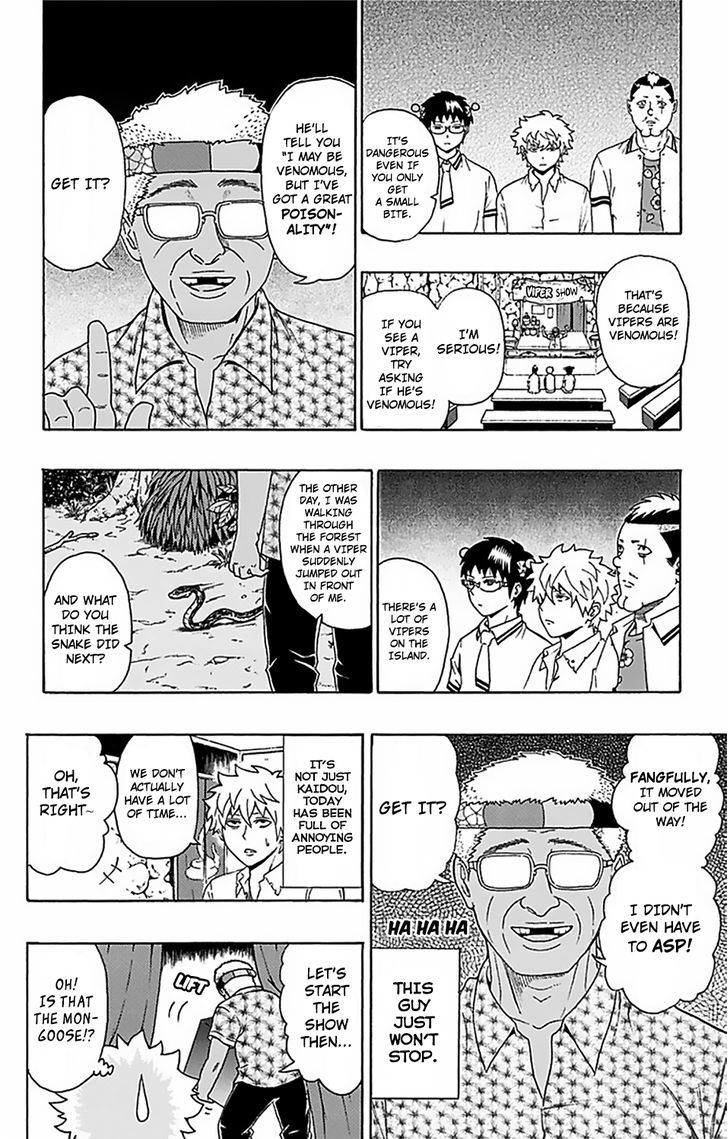 Saiki Kusuo no Sainan Chapter 57 page 13 - Chapter 57 : PSIardon me! The Okinawan school trip