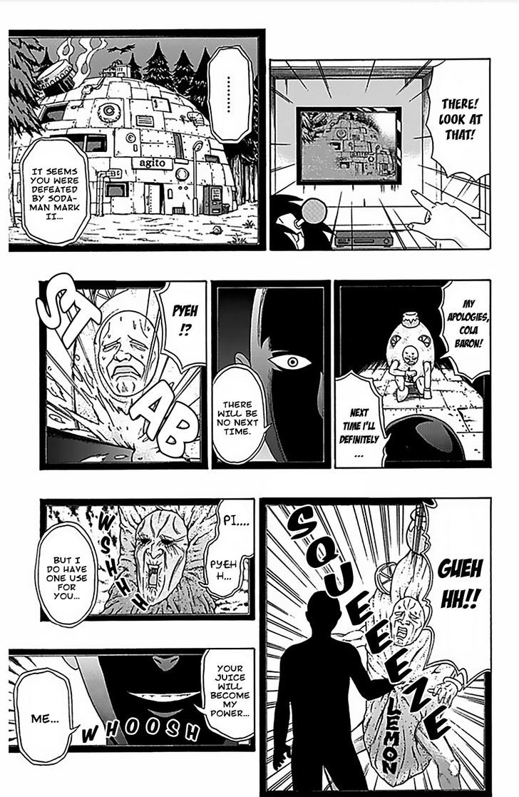 Saiki Kusuo no Sainan Chapter 63 page 21 - Chapter 63 : PSIborg Sodaman Mark II vs Mysterious Being Lemonade
