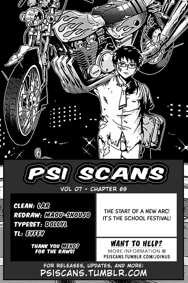 Saiki Kusuo no Sainan Chapter 69 page 1 - Chapter 69 : What's the Plan!? A Meeting to DePSIde the Class Project