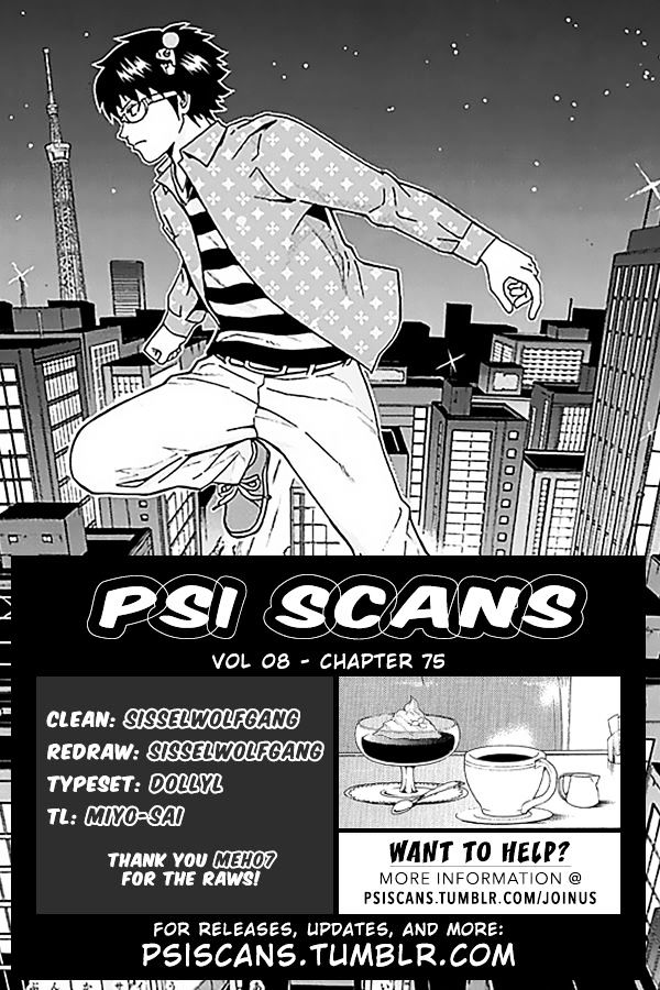 Saiki Kusuo no Sainan Chapter 75 page 1 - Chapter 75 : Piece of Cake RePSIcling! Straw Millionaire