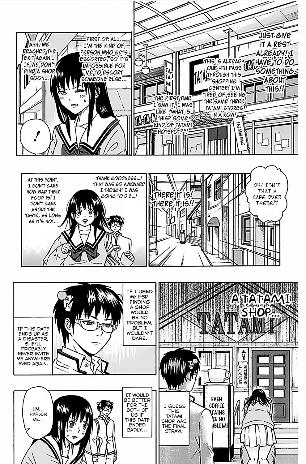 Saiki Kusuo no Sainan Chapter 76 page 13 - Chapter 76 : The Most PSItunningly Beautiful Girl vs the Man Who Will Never Fall ...