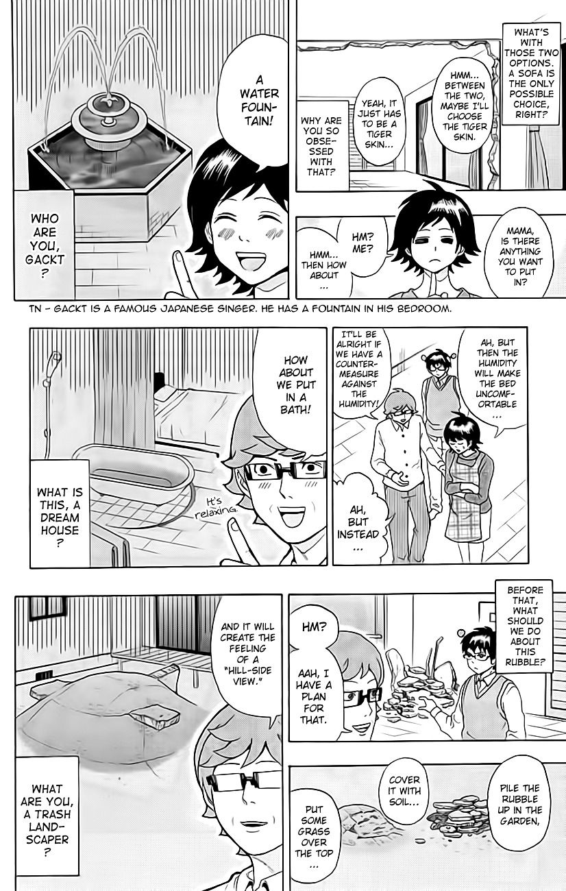 Saiki Kusuo no Sainan Chapter 9 page 14 - Chapter 9 : RedePSIgning the Saikis' House!? A Dramatic Overhaul!!