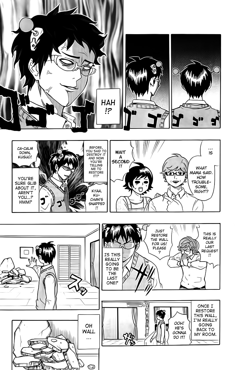 Saiki Kusuo no Sainan Chapter 9 page 17 - Chapter 9 : RedePSIgning the Saikis' House!? A Dramatic Overhaul!!