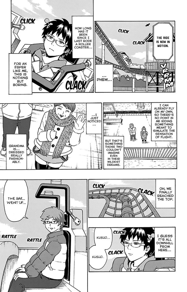Saiki Kusuo no Sainan Chapter 93 page 10 - Chapter 93 : Welcome to the PSIcluded Theme Park