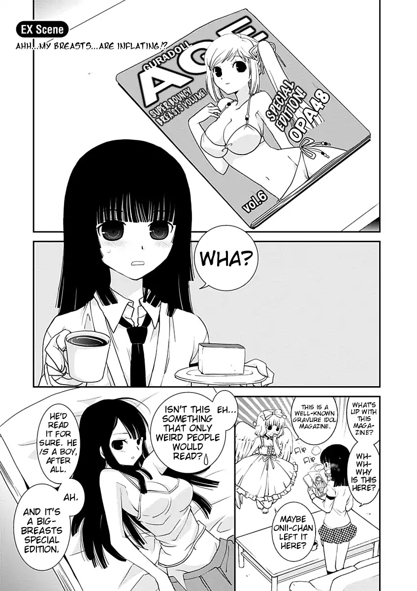 Saikin, Imouto no Yousu ga Chotto Okashii n da ga. Chapter 16.5 page 1 - Chapter 16.5: Ah... My Breasts... Are Inflating!?