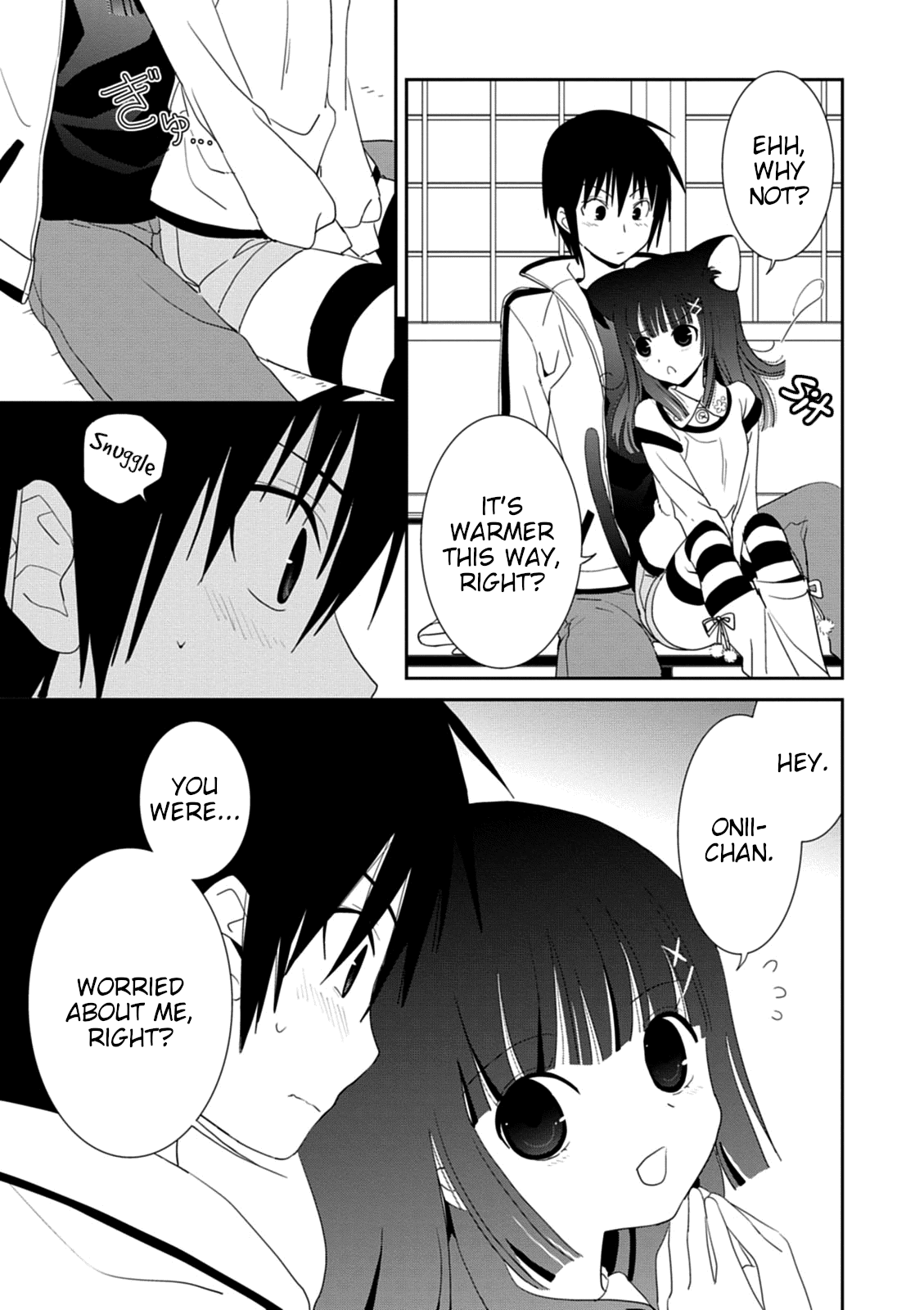 Saikin, Imouto no Yousu ga Chotto Okashii n da ga. Chapter 31 page 23 - Chapter 31: Can I... Sit With You?