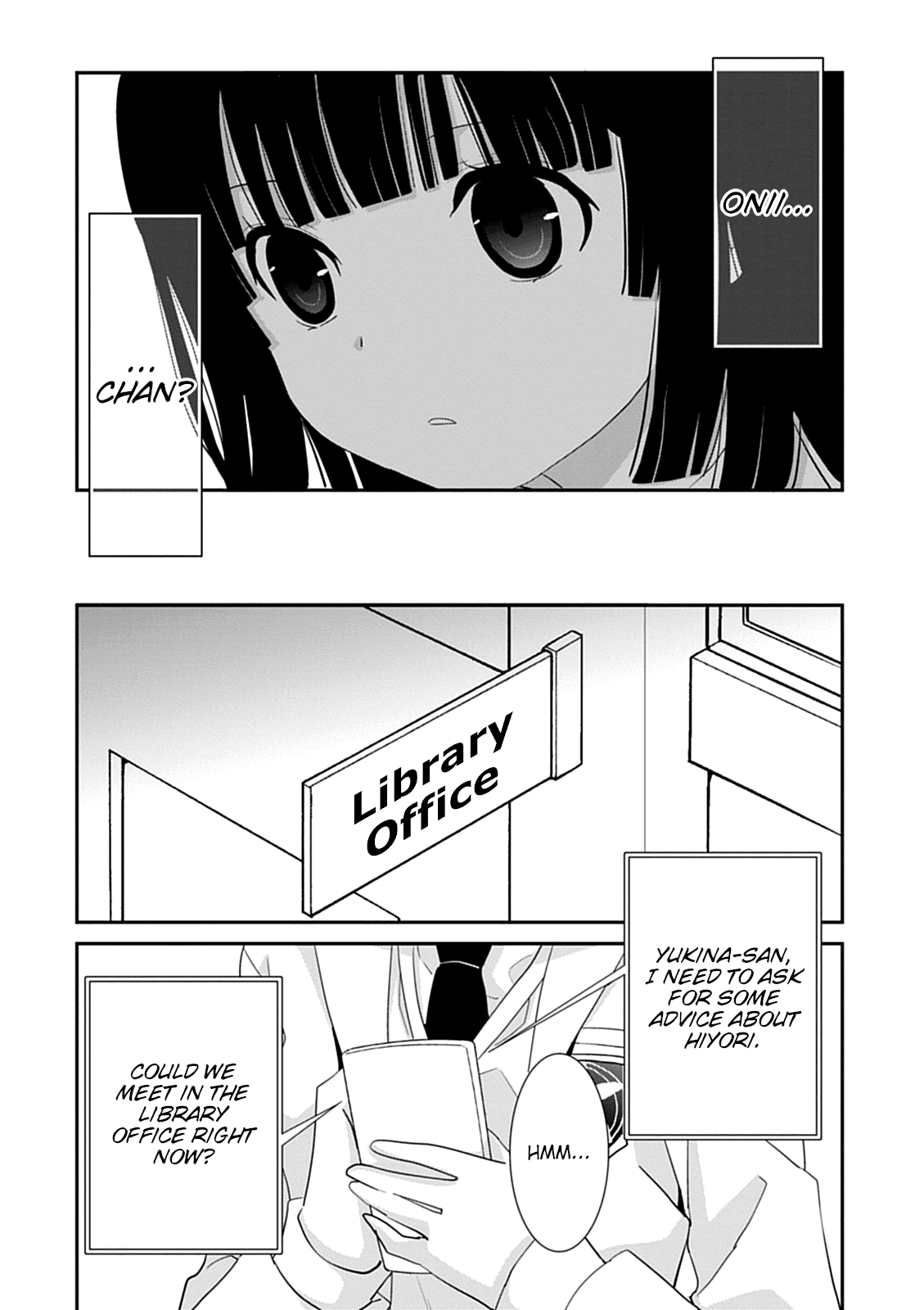 Saikin, Imouto no Yousu ga Chotto Okashii n da ga. Chapter 40 page 36 - Chapter 40: Something's Wrong With Me.
