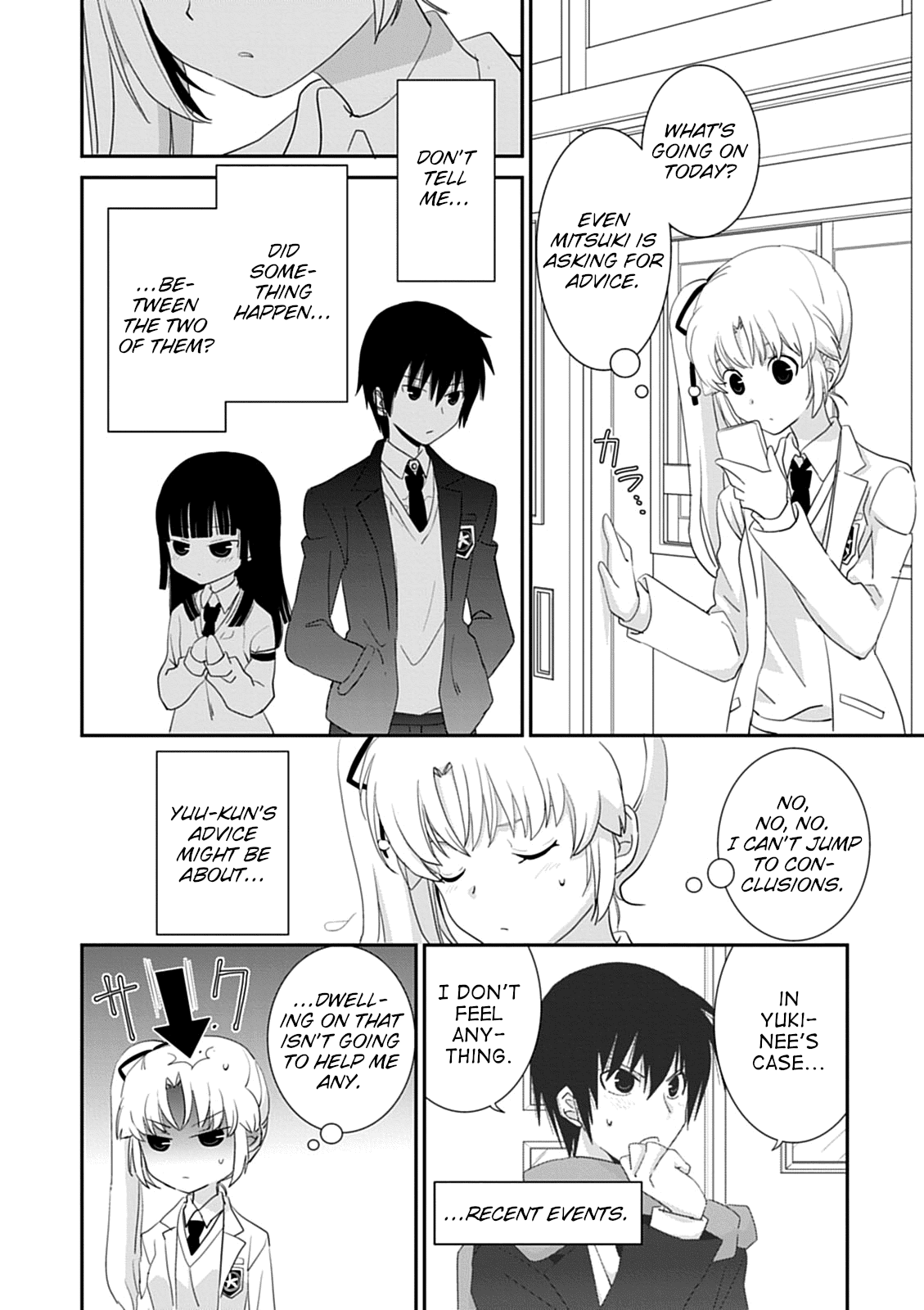Saikin, Imouto no Yousu ga Chotto Okashii n da ga. Chapter 40 page 37 - Chapter 40: Something's Wrong With Me.