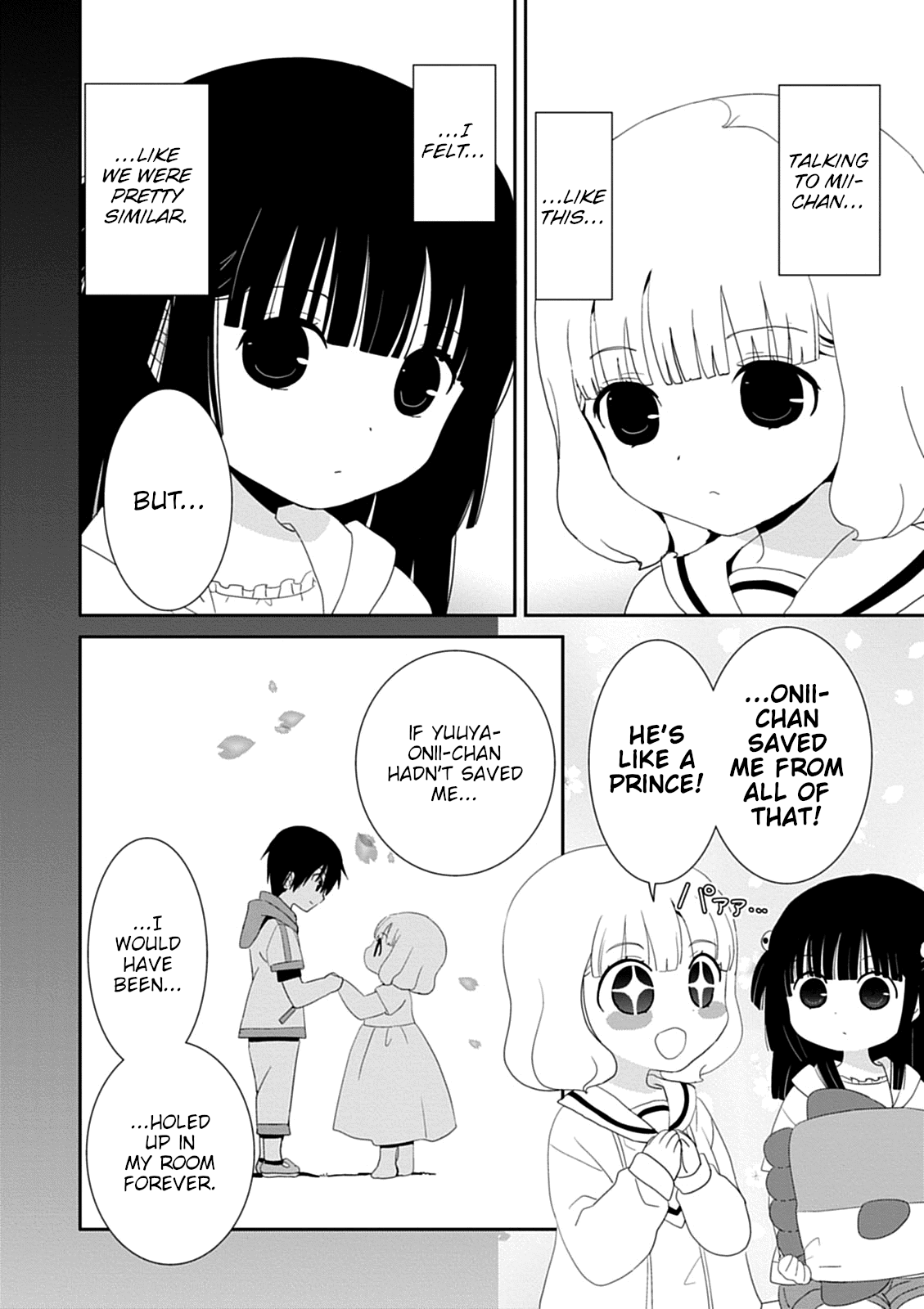 Saikin, Imouto no Yousu ga Chotto Okashii n da ga. Chapter 42 page 22 - Chapter 42: So You Like Both of Us?