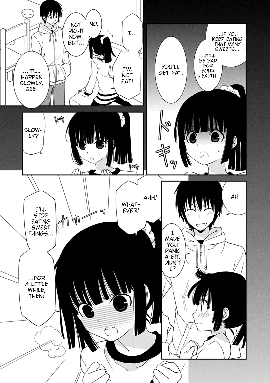 Saikin, Imouto no Yousu ga Chotto Okashii n da ga. Chapter 43.1 page 3 - Chapter 43.1: I... I'm Not Fat!