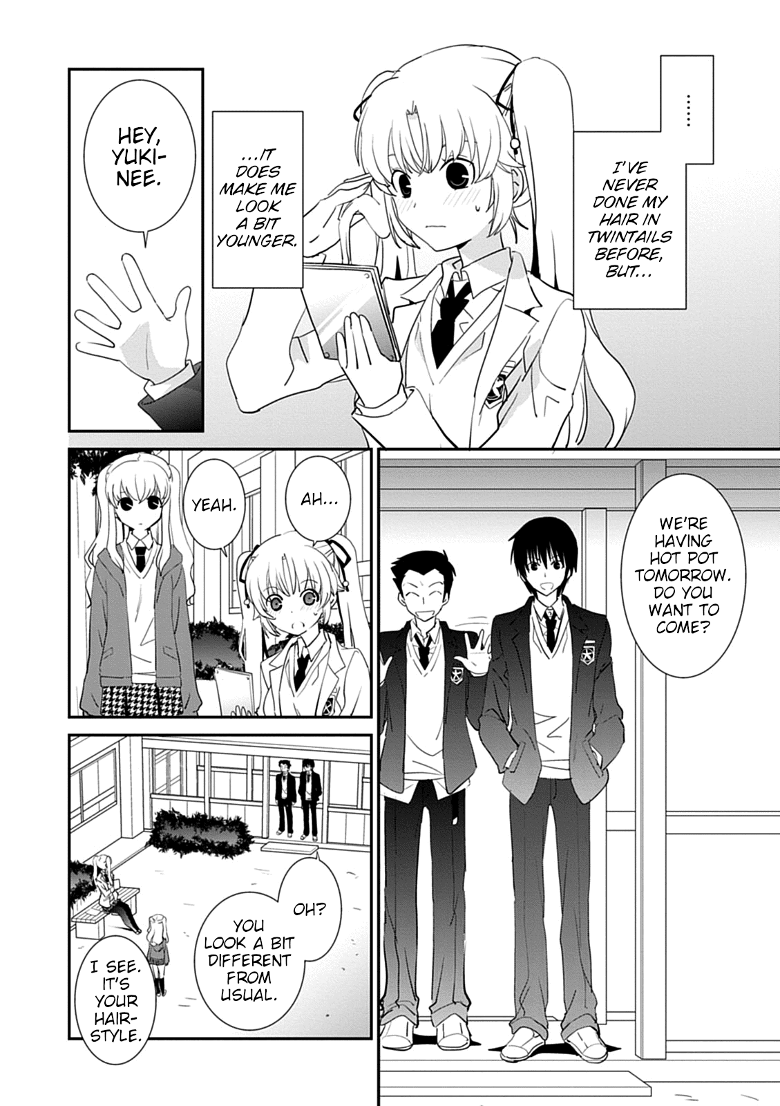 Saikin, Imouto no Yousu ga Chotto Okashii n da ga. Chapter 43.2 page 8 - Chapter 43.2: The Reason Why I Decided on a Side-Tail