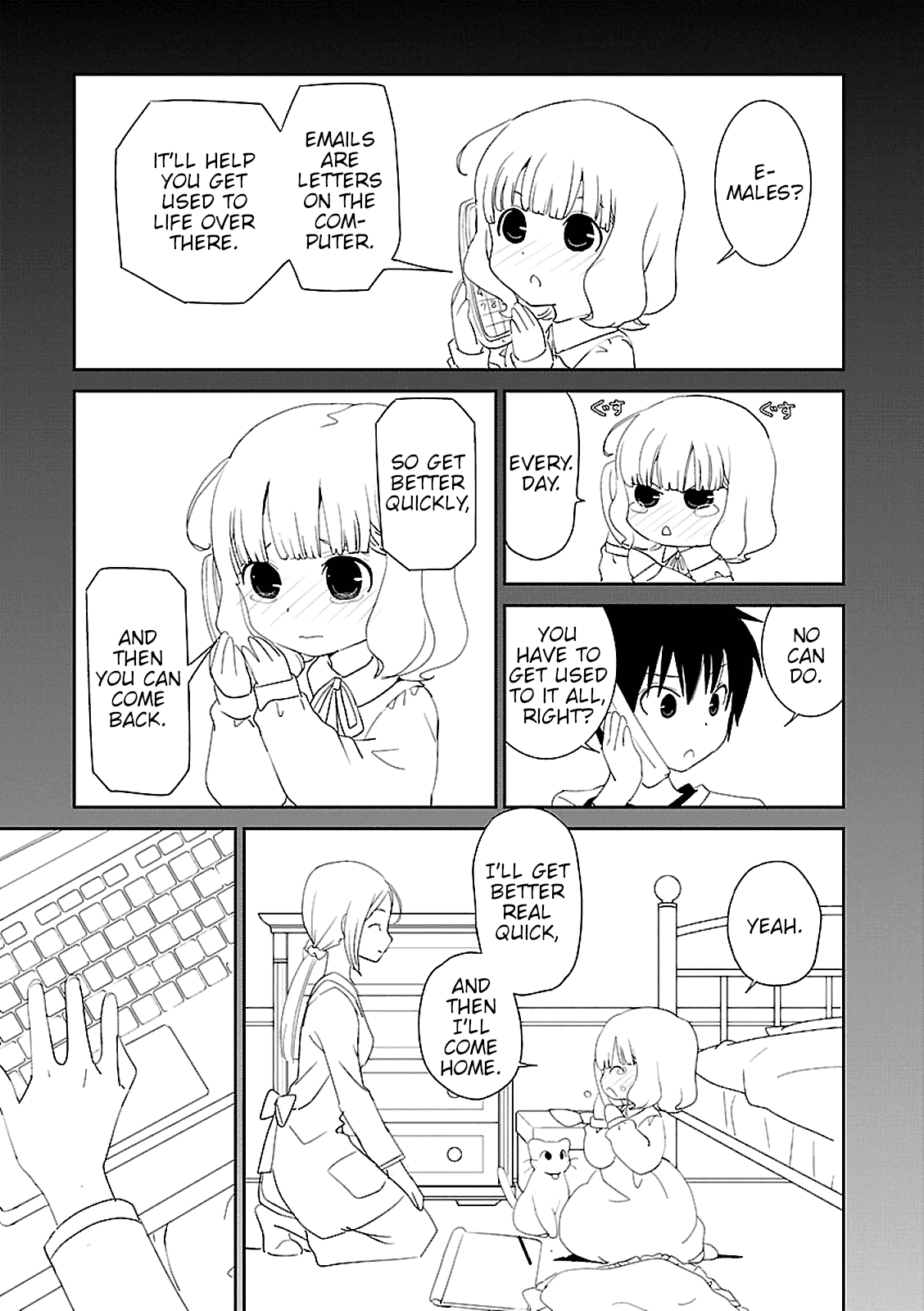 Saikin, Imouto no Yousu ga Chotto Okashii n da ga. Chapter 46 page 19 - Chapter 46: I Can't Just Sit Here and Do Nothing.