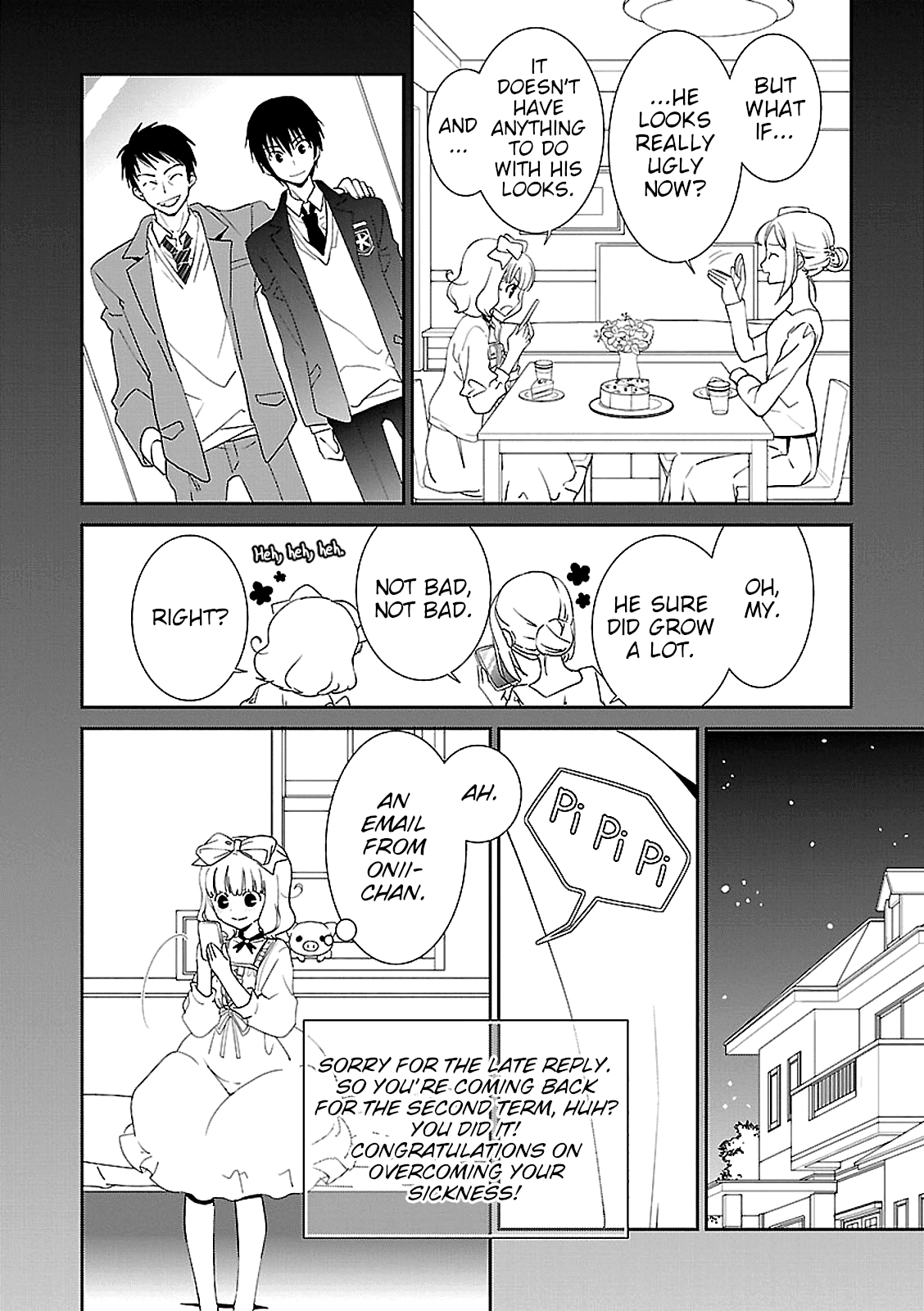 Saikin, Imouto no Yousu ga Chotto Okashii n da ga. Chapter 46 page 24 - Chapter 46: I Can't Just Sit Here and Do Nothing.