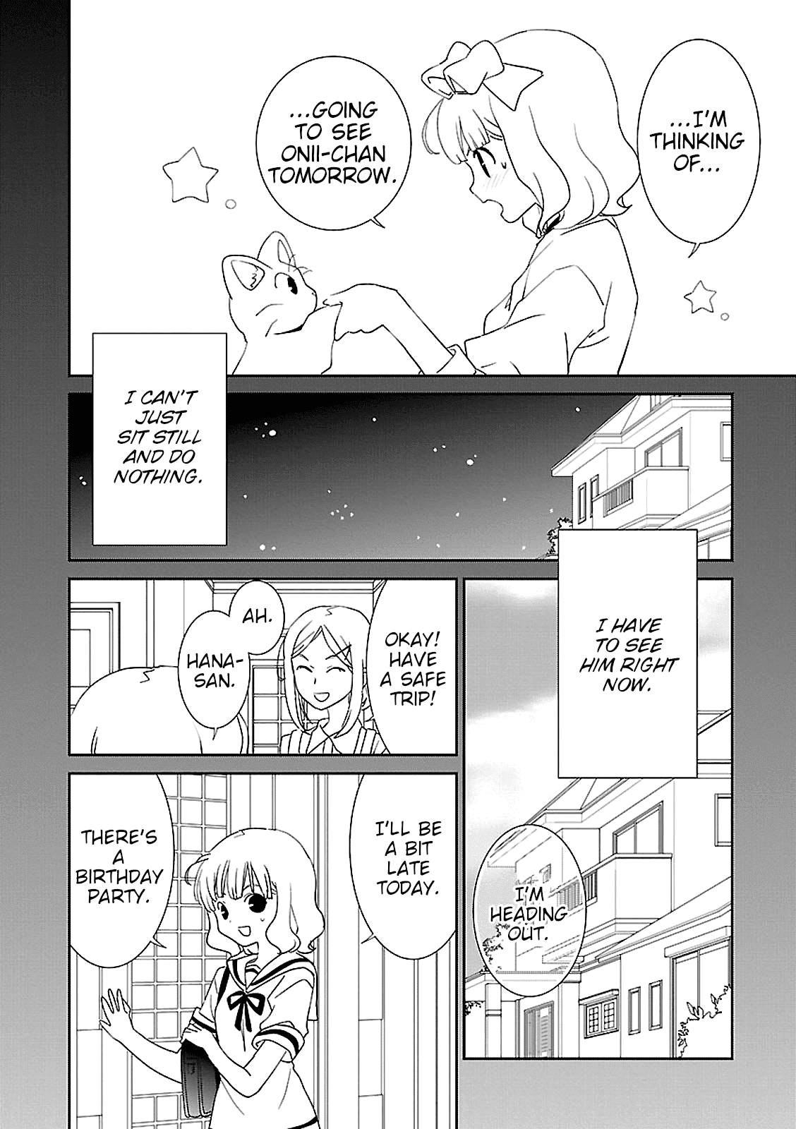 Saikin, Imouto no Yousu ga Chotto Okashii n da ga. Chapter 46 page 28 - Chapter 46: I Can't Just Sit Here and Do Nothing.