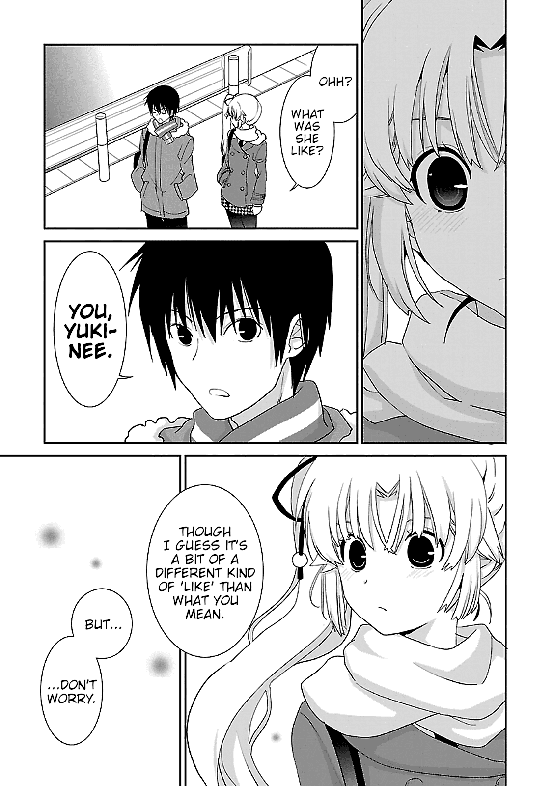Saikin, Imouto no Yousu ga Chotto Okashii n da ga. Chapter 48 page 15 - Chapter 48: I Still Like You, Even Now.