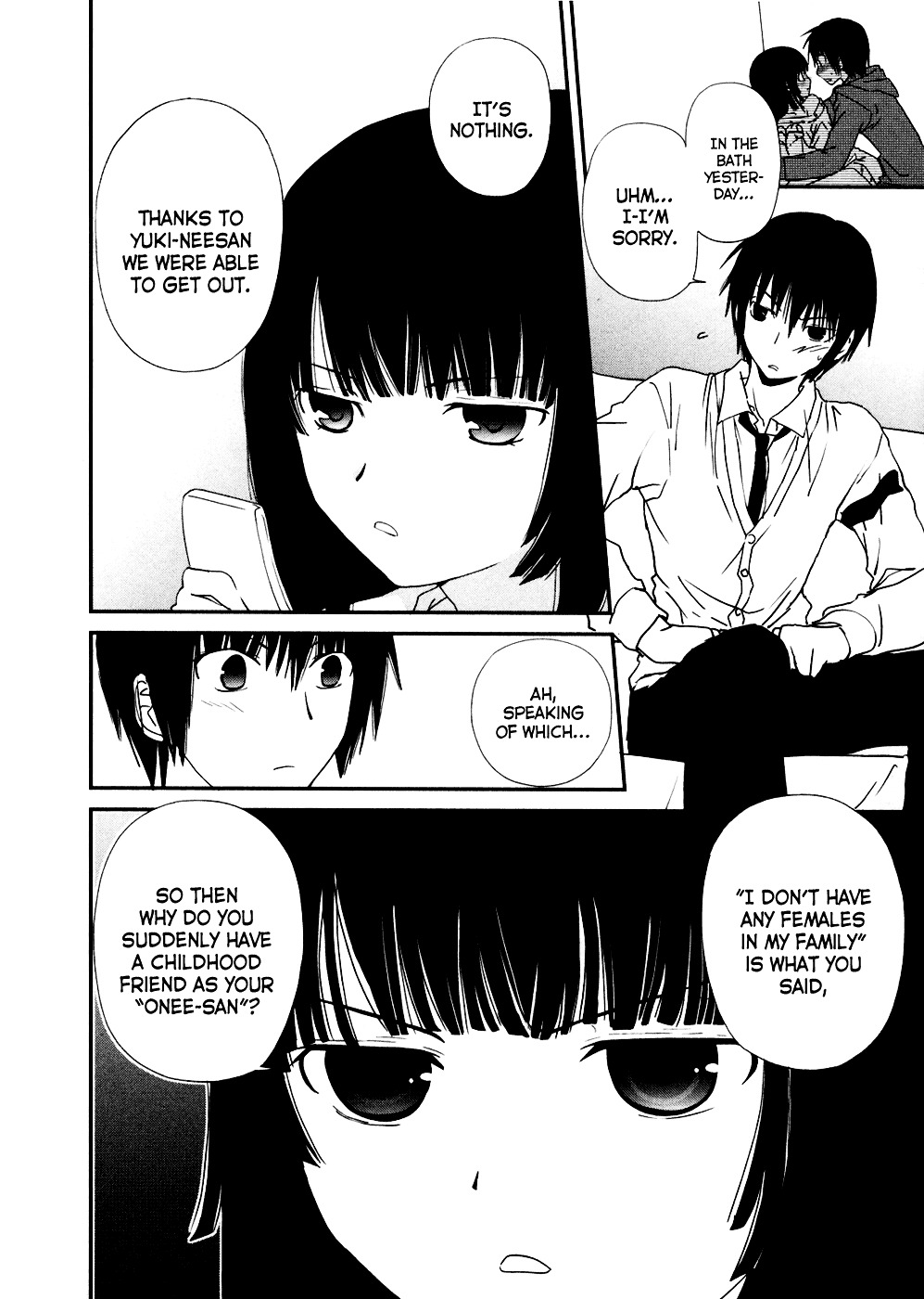 Saikin, Imouto no Yousu ga Chotto Okashii n da ga. Chapter 5 page 6 - Chapter 5 : Scene 5 - ...Have I Become a Little More Femine?