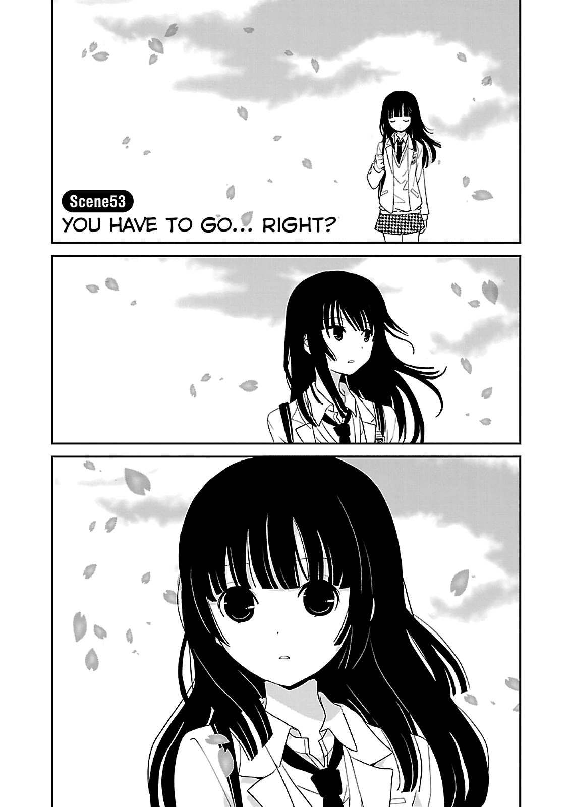 Saikin, Imouto no Yousu ga Chotto Okashii n da ga. Chapter 53 page 1 - Chapter 53: You Have to Go... Right?
