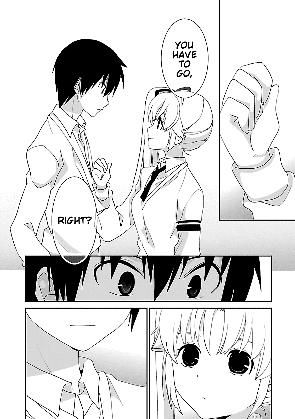 Saikin, Imouto no Yousu ga Chotto Okashii n da ga. Chapter 53 page 18 - Chapter 53: You Have to Go... Right?