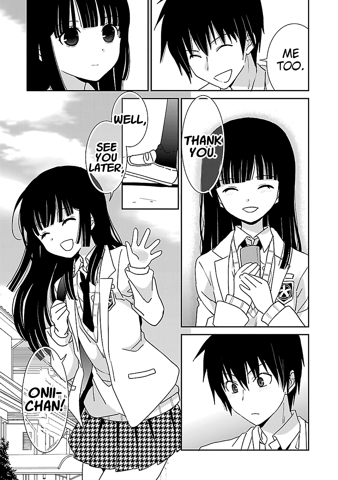Saikin, Imouto no Yousu ga Chotto Okashii n da ga. Chapter 54 page 24 - Chapter 54: I'm Back, Onii-Chan. [END]