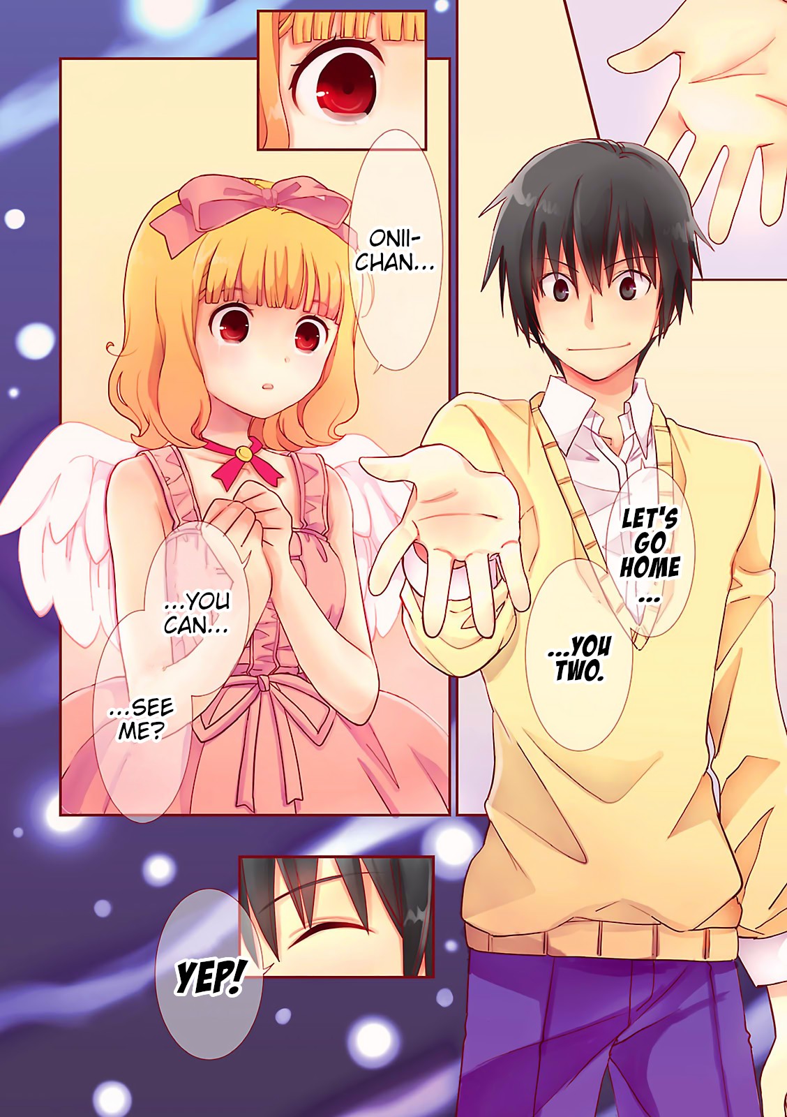 Saikin, Imouto no Yousu ga Chotto Okashii n da ga. Chapter 54 page 3 - Chapter 54: I'm Back, Onii-Chan. [END]
