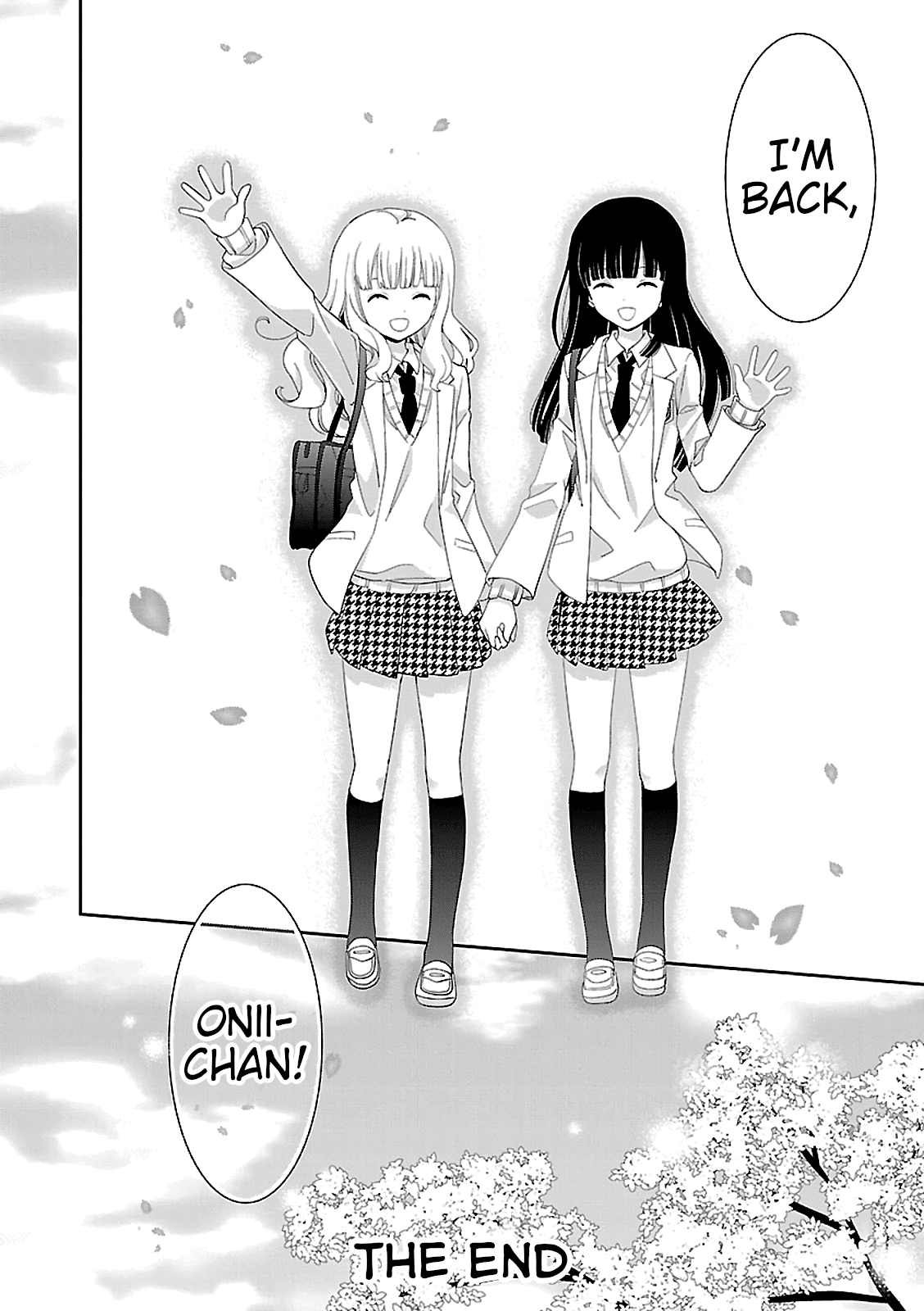 Saikin, Imouto no Yousu ga Chotto Okashii n da ga. Chapter 54 page 34 - Chapter 54: I'm Back, Onii-Chan. [END]