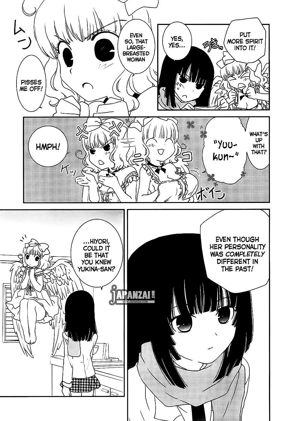 Saikin, Imouto no Yousu ga Chotto Okashii n da ga. Chapter 6 page 11 - Chapter 6 : Scene 6 - I'm troubled, read the Atmosphere, Idiot