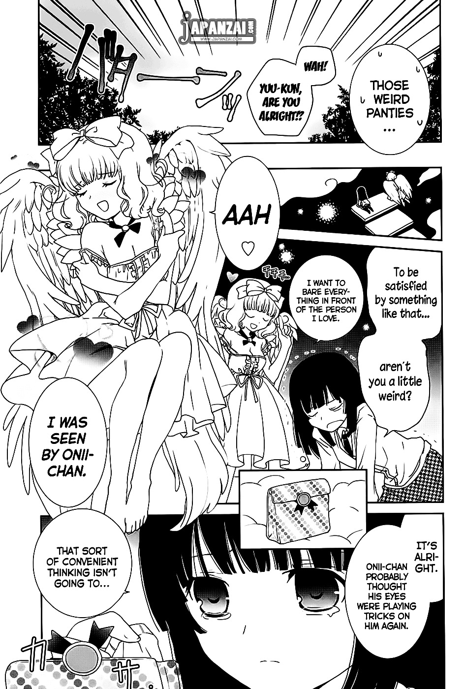 Saikin, Imouto no Yousu ga Chotto Okashii n da ga. Chapter 6 page 32 - Chapter 6 : Scene 6 - I'm troubled, read the Atmosphere, Idiot