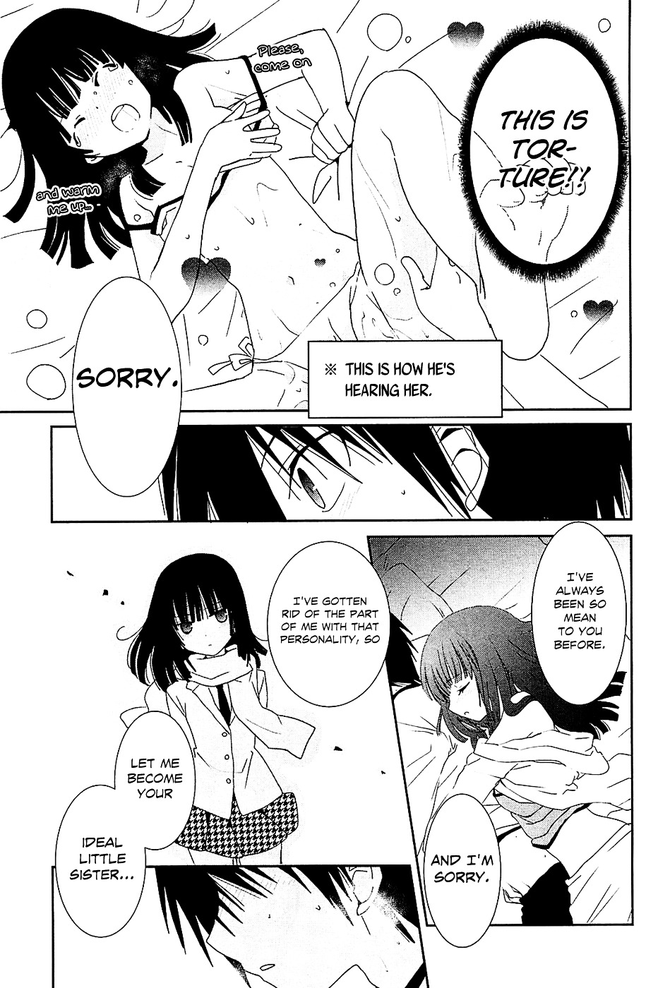 Saikin, Imouto no Yousu ga Chotto Okashii n da ga. Chapter 8 page 20 - Chapter 8 : Scene 8 - Of Course, I Can't Sleep All Alone...