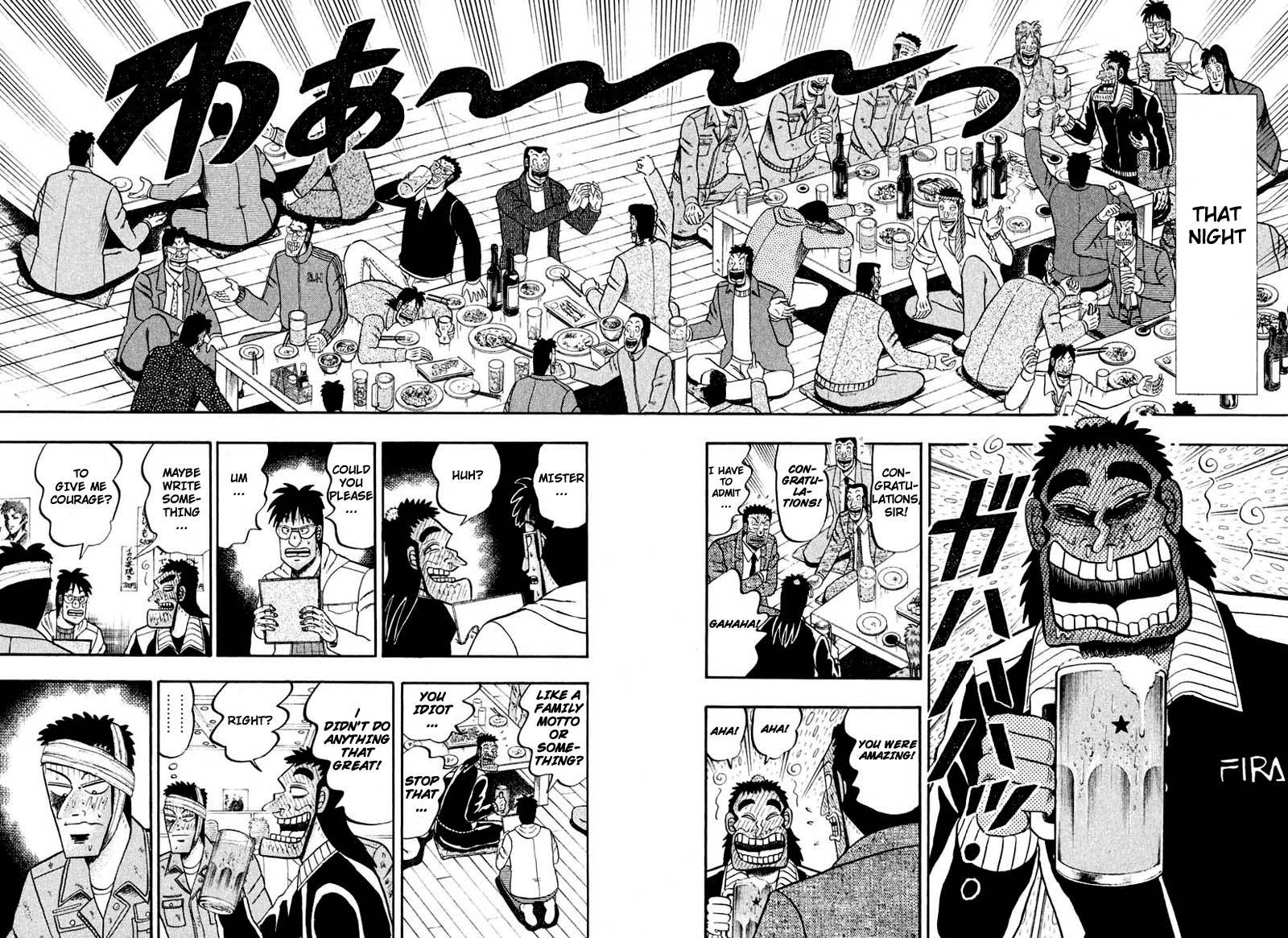Saikyou Densetsu Kurosawa Chapter 35 page 16 - Chapter 35: Victory Drink