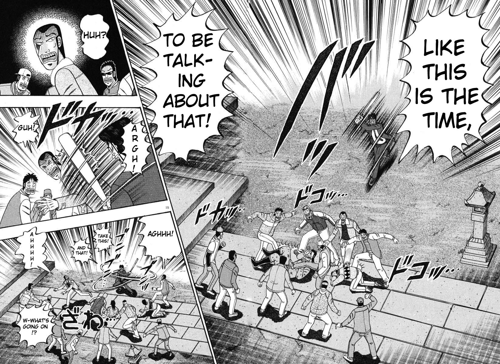Saikyou Densetsu Kurosawa Chapter 38 page 13 - Chapter 38: Wooden Stick