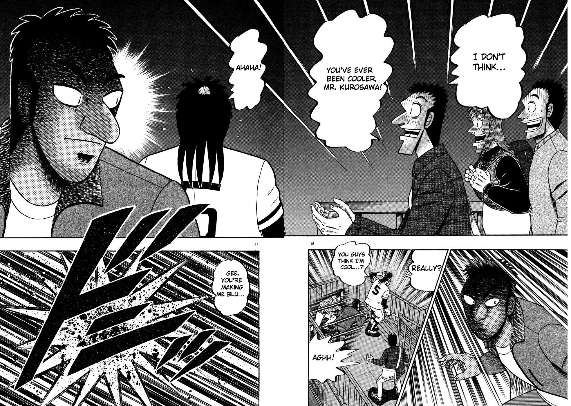 Saikyou Densetsu Kurosawa Chapter 59 page 14 - Chapter 59: Fall
