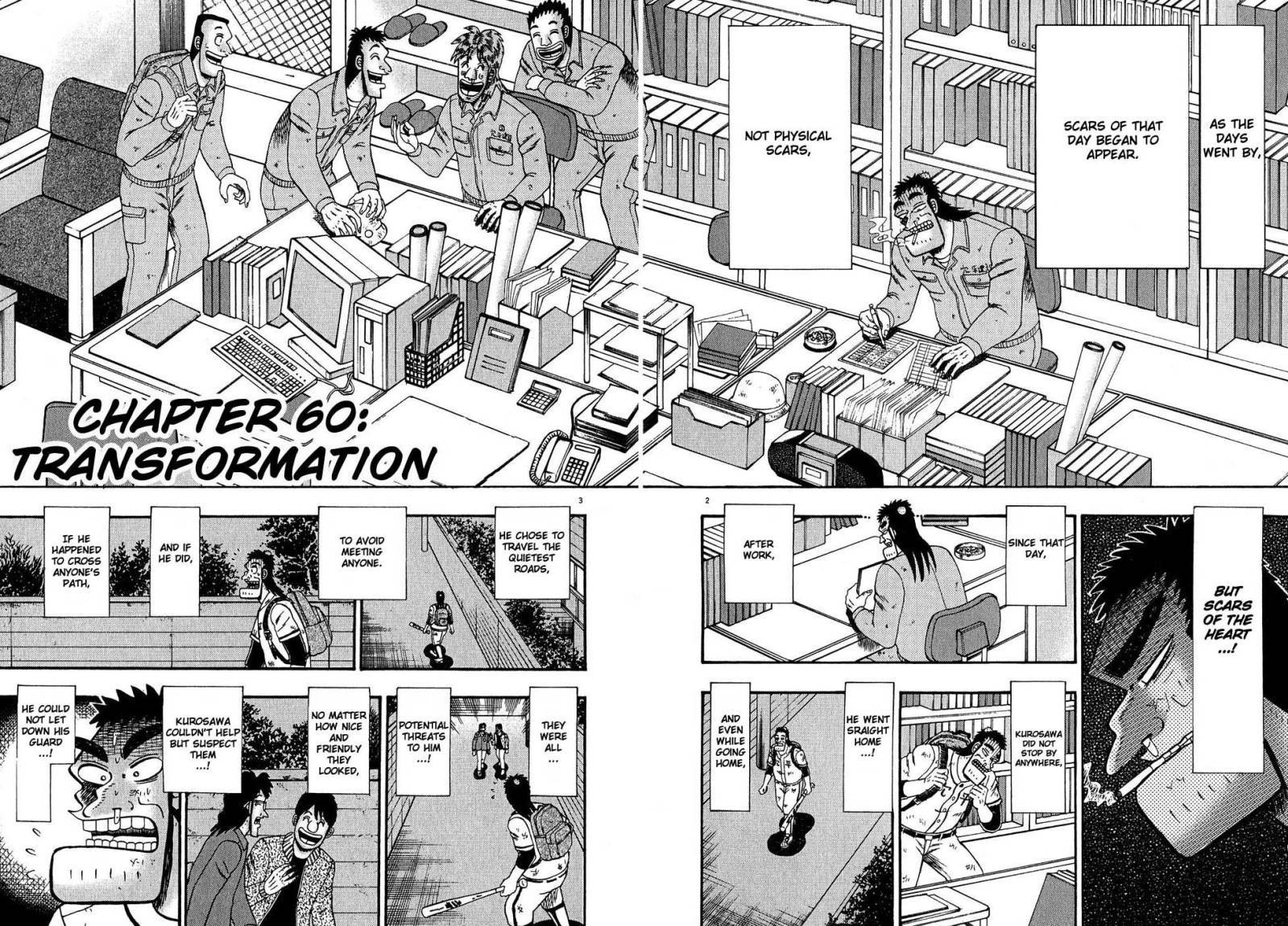 Saikyou Densetsu Kurosawa Chapter 60 page 1 - Chapter 60: Transformation