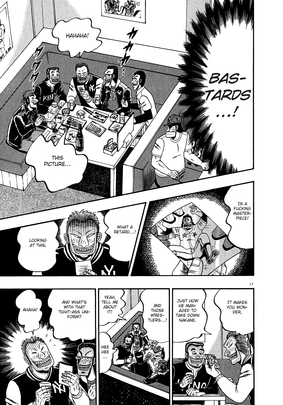 Saikyou Densetsu Kurosawa Chapter 63 page 17 - Chapter 63: Trouble in Akagi