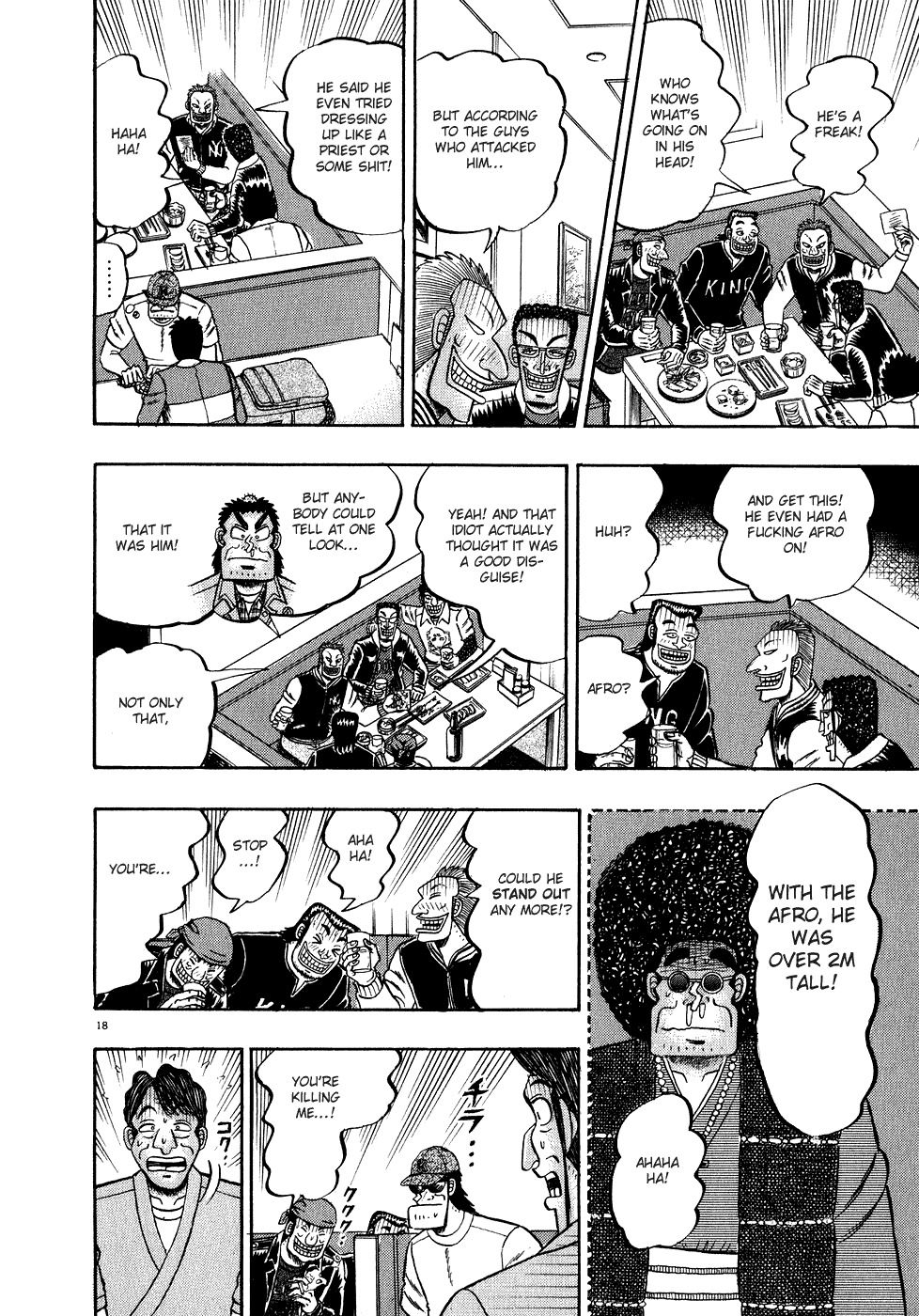 Saikyou Densetsu Kurosawa Chapter 63 page 18 - Chapter 63: Trouble in Akagi