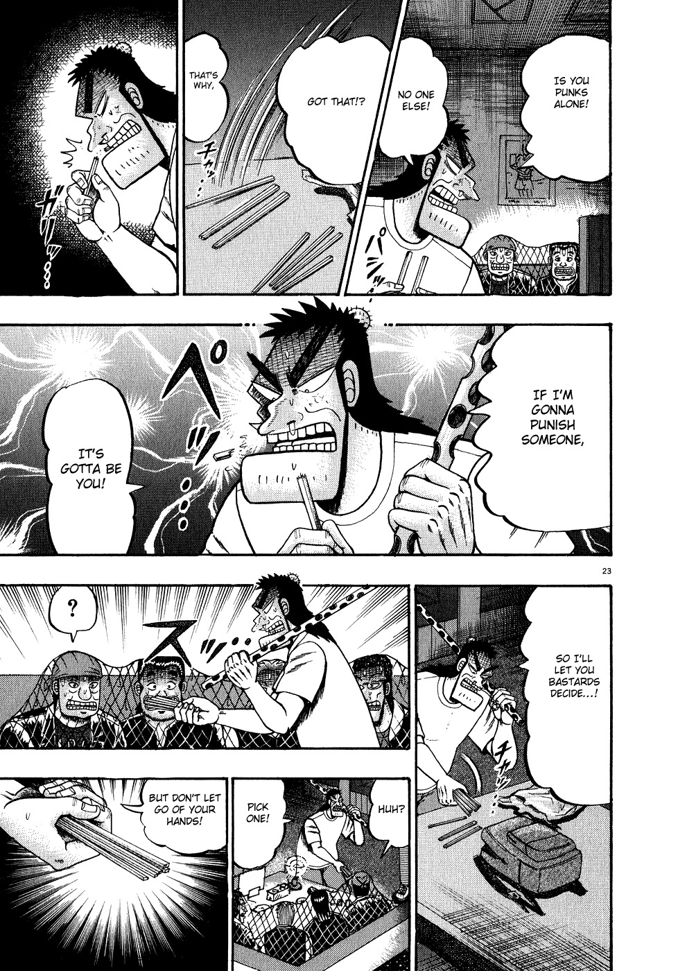 Saikyou Densetsu Kurosawa Chapter 64 page 21 - Chapter 64: Suppression