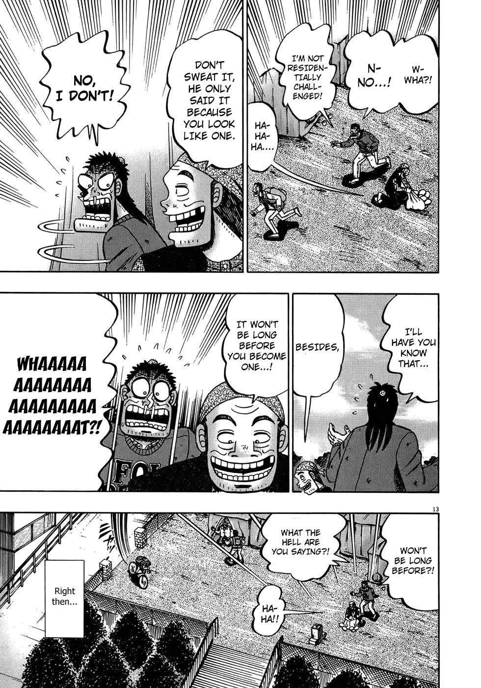 Saikyou Densetsu Kurosawa Chapter 69 page 13 - Chapter 69: Newcomer
