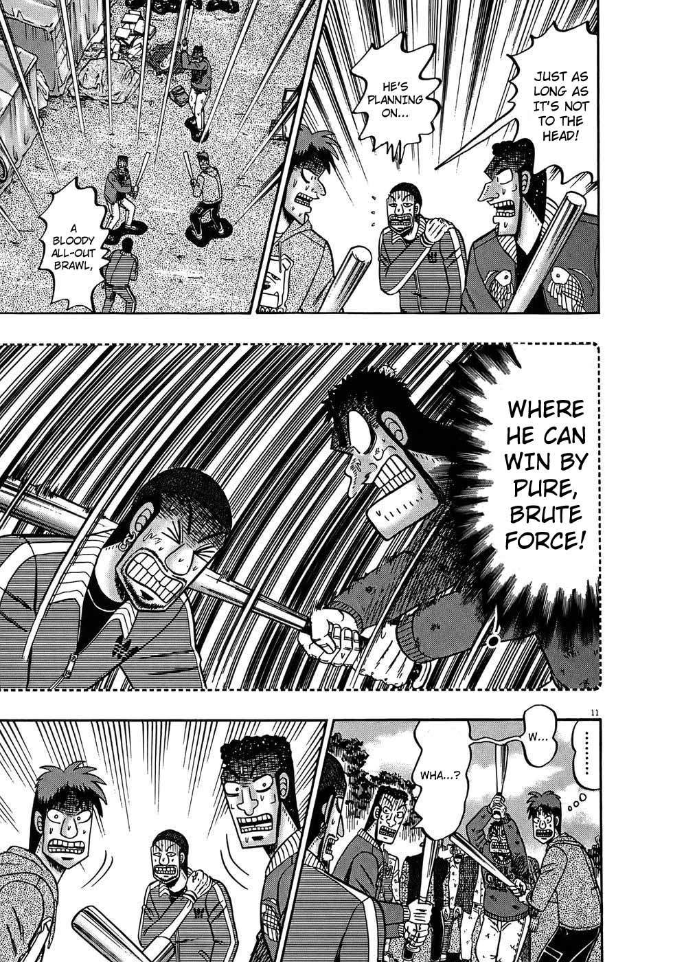 Saikyou Densetsu Kurosawa Chapter 72 page 10 - Chapter 72: Responsiblity