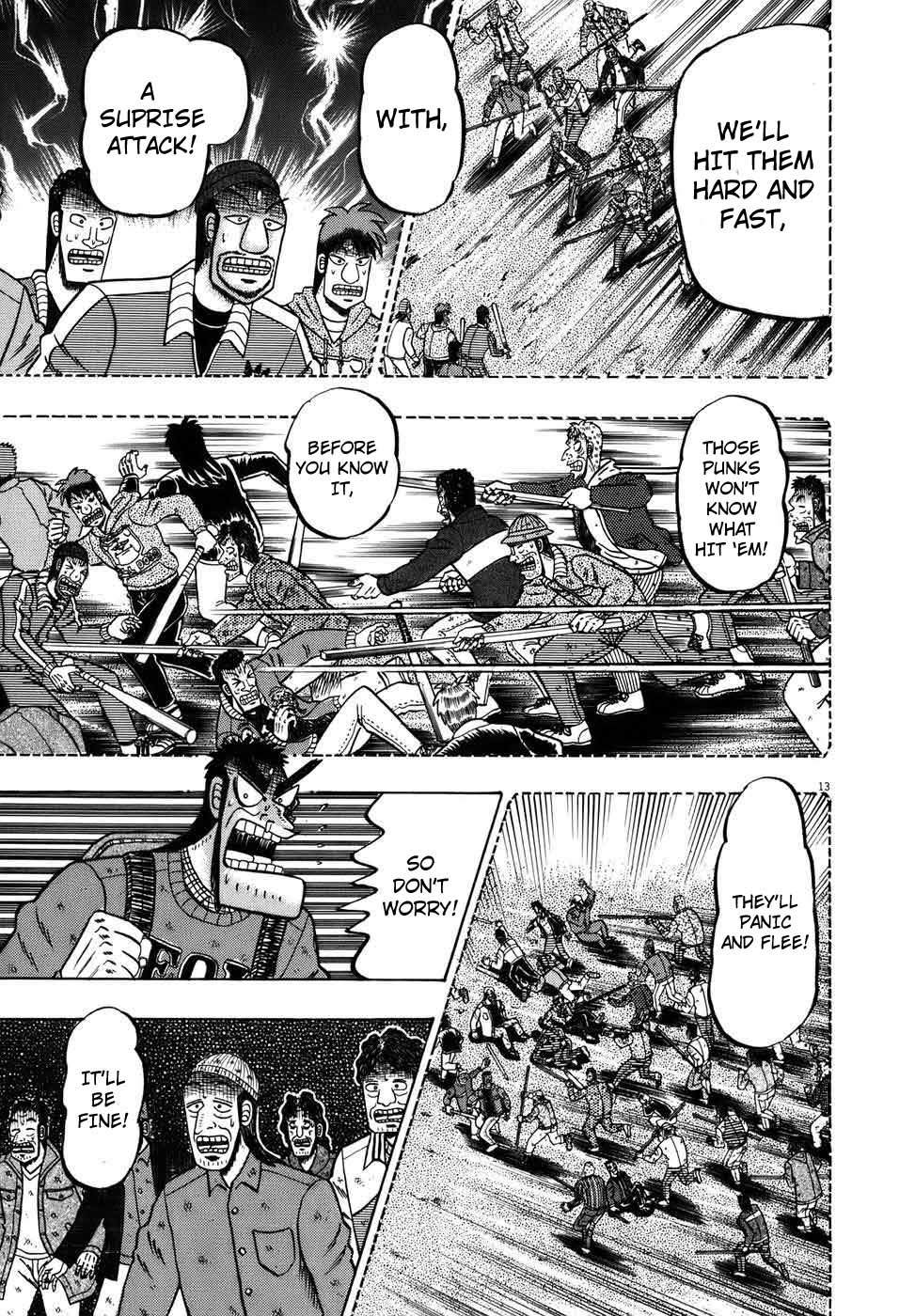 Saikyou Densetsu Kurosawa Chapter 75 page 12 - Chapter 75: Hesitance