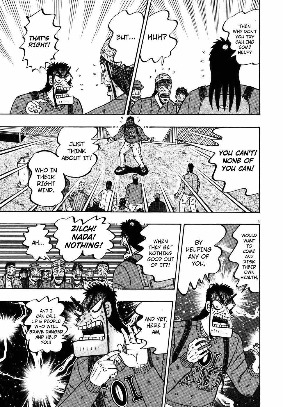 Saikyou Densetsu Kurosawa Chapter 75 page 3 - Chapter 75: Hesitance