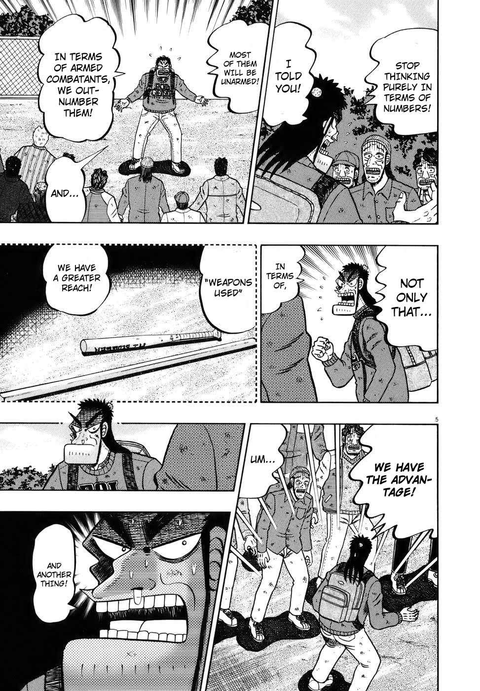 Saikyou Densetsu Kurosawa Chapter 75 page 5 - Chapter 75: Hesitance
