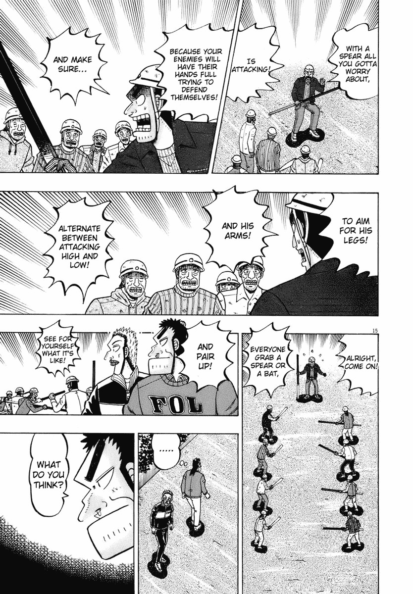 Saikyou Densetsu Kurosawa Chapter 76 page 15 - Chapter 76: Battle Preparations