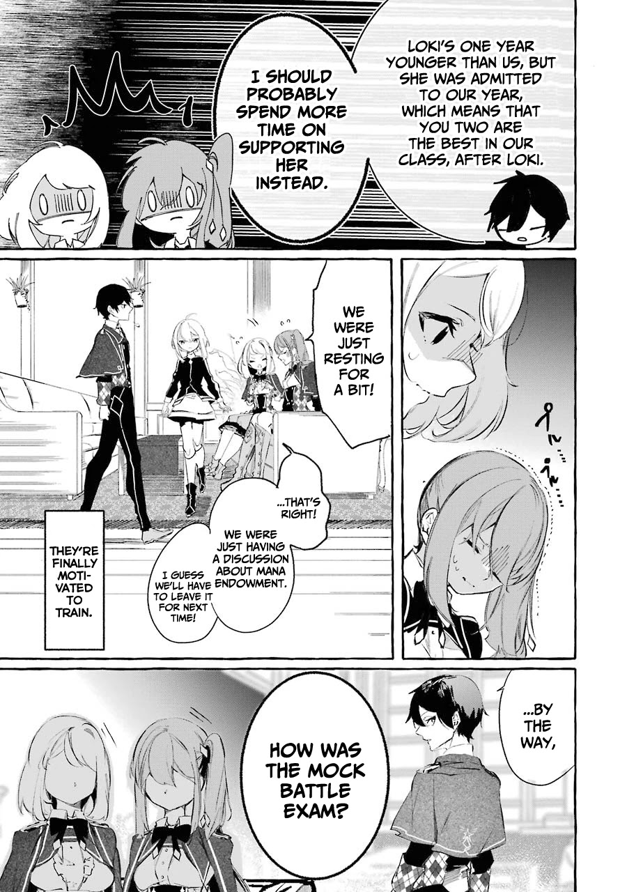 Saikyou Mahoushi no Inton Keikaku: The Alternative Chapter 10 page 34 - Chapter 10: 「Girls time」