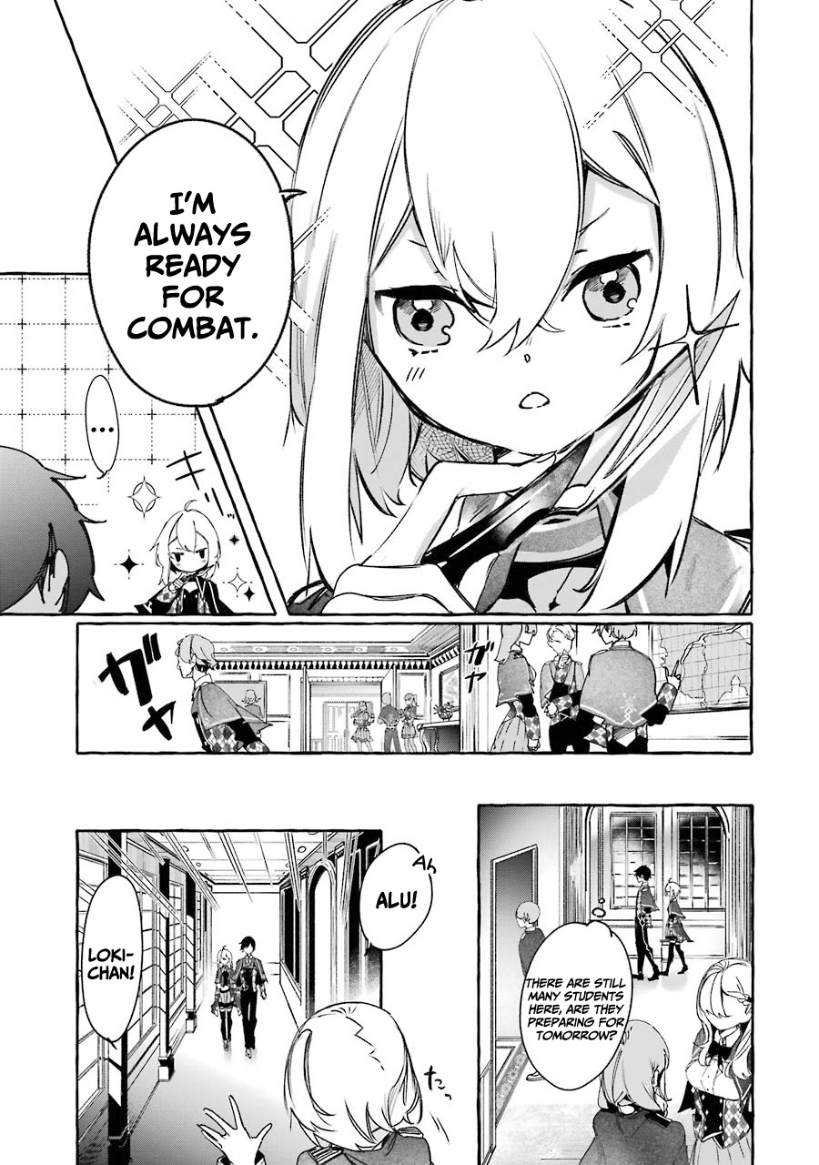 Saikyou Mahoushi no Inton Keikaku: The Alternative Chapter 12 page 26 - Chapter 12: 「The night before extracurricular class」