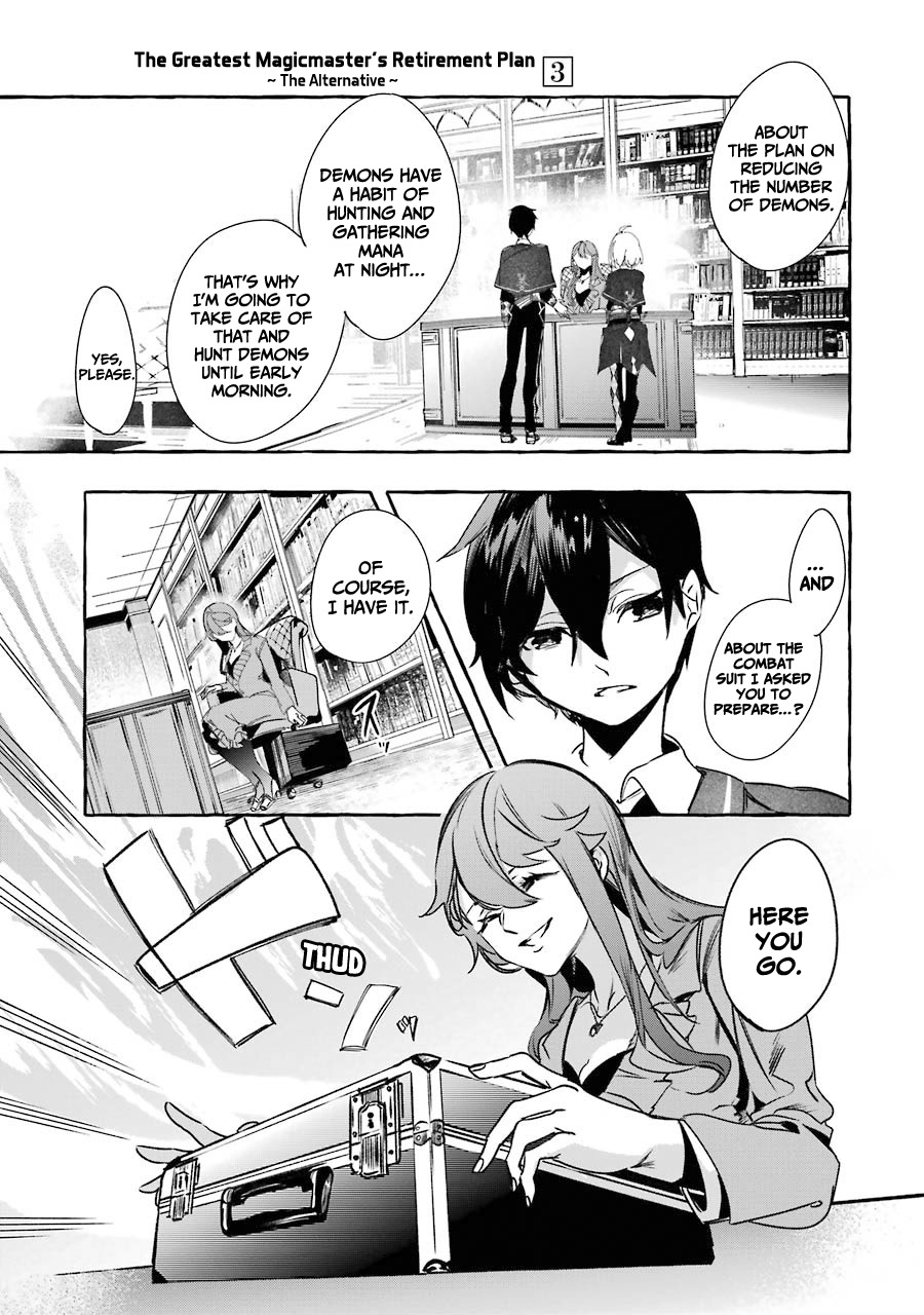 Saikyou Mahoushi no Inton Keikaku: The Alternative Chapter 12 page 36 - Chapter 12: 「The night before extracurricular class」