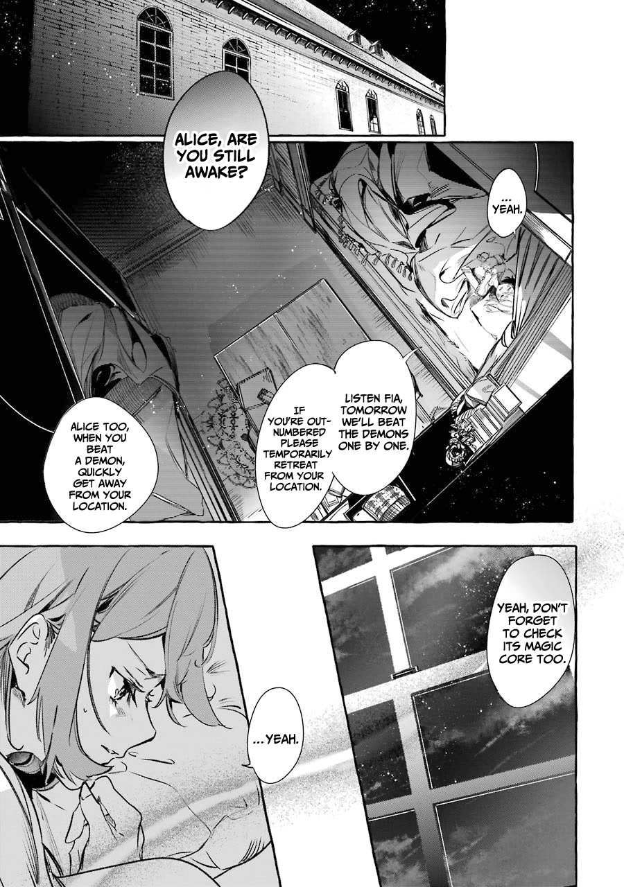 Saikyou Mahoushi no Inton Keikaku: The Alternative Chapter 12 page 38 - Chapter 12: 「The night before extracurricular class」